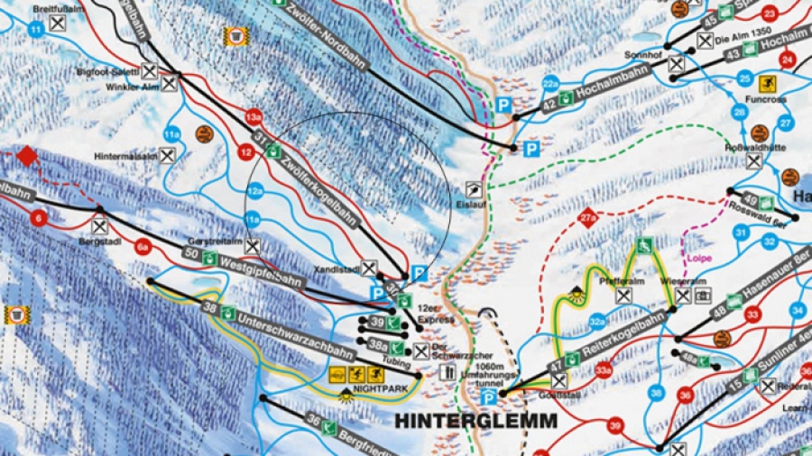 Nieuwe 12er KOGEL in Hinterglemm