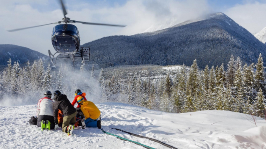 Helikopter skiën