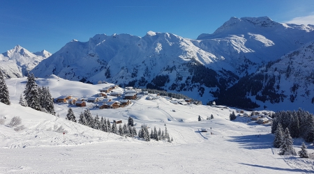 Wintersport in Oberlech